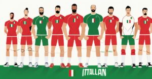 Reprezentacja Włoch w siatkówce: Aktualny skład i gwiazdy